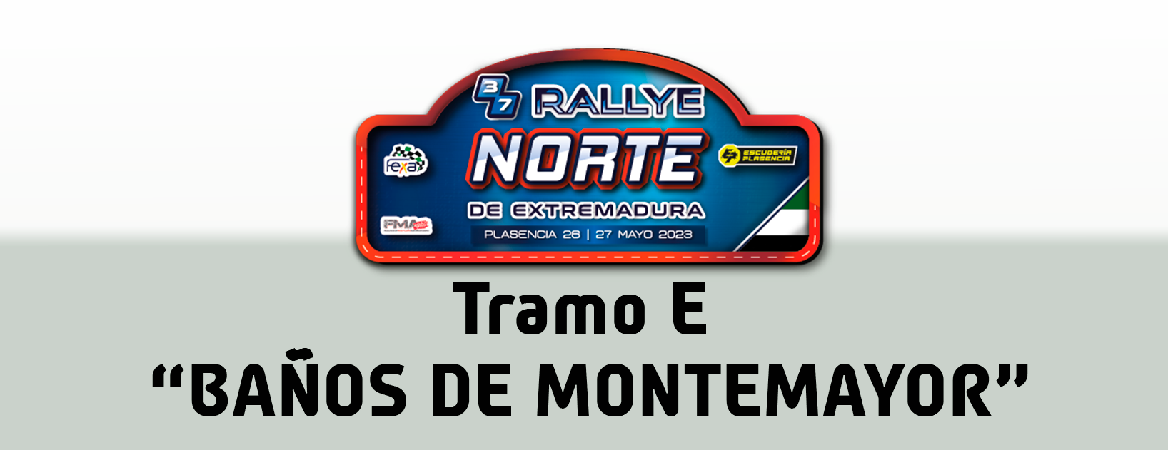 Tramo E1 - "Baños de Montemayor", Sale el vehículo 1 a las 16:34 horas.