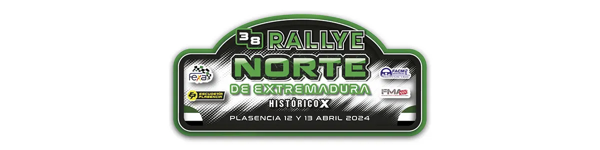 El Rallye Norte de Extremadura Histórico X presenta su placa oficial